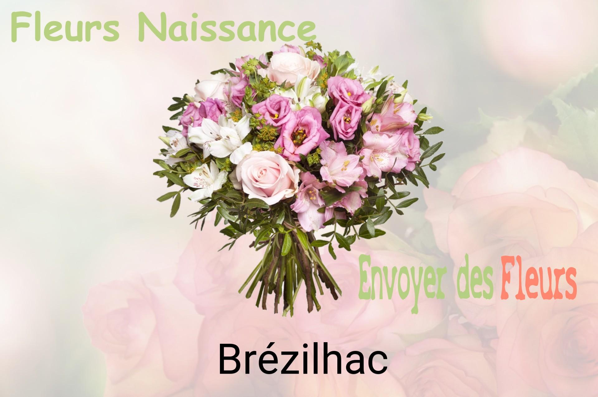 Bouquet de fleurs de naissance livré à Brézilhac